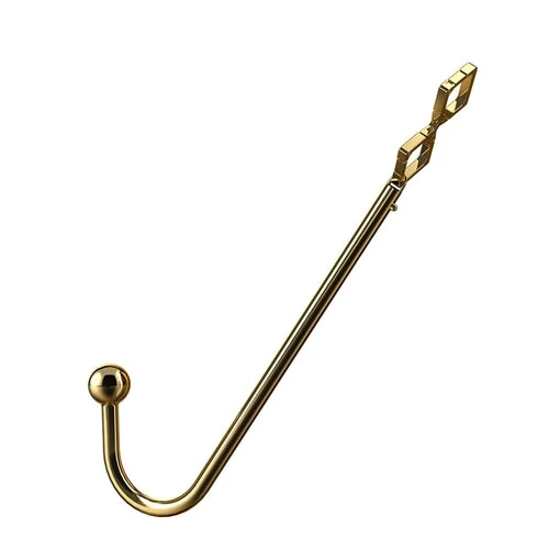3867 LOCKINK Golden Adjustable Anal Hook AllNight Set 0703